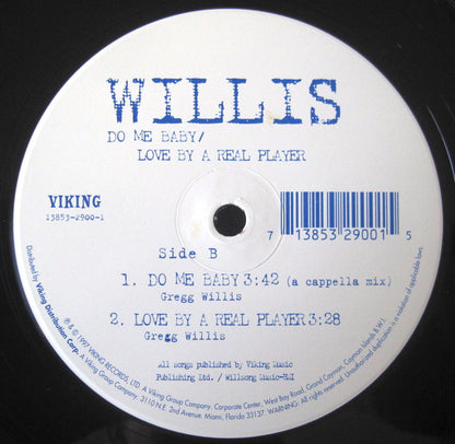 Gregg Willis : Do Me Baby (12")