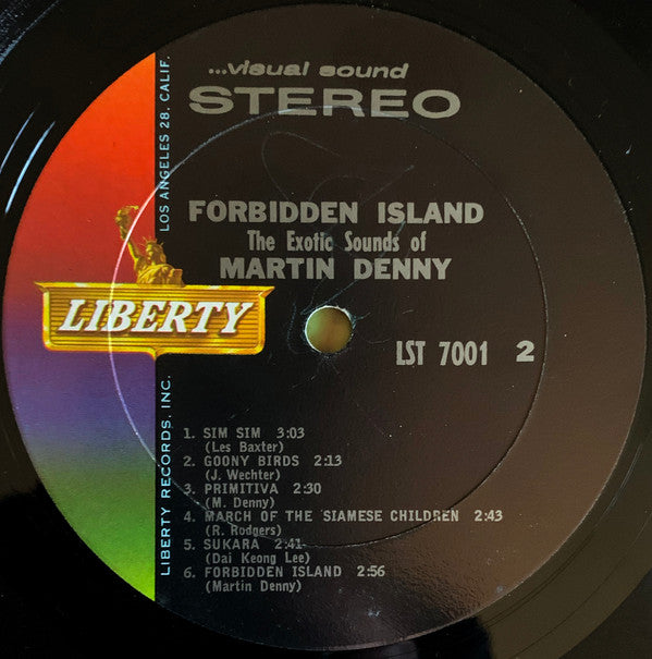 Martin Denny : Forbidden Island (LP, Album, RP)