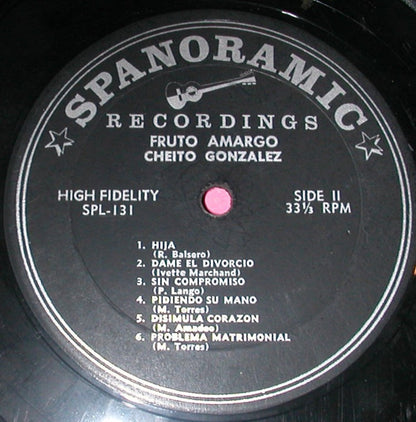 Cheito Gonzalez Y Su Trio Casino De Santurce* : Fruto Amargo (LP, Album)