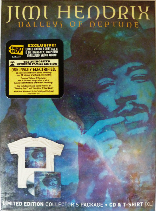 Jimi Hendrix : Valleys Of Neptune (CD, Album, Ltd)