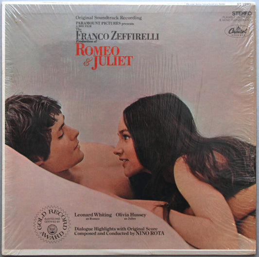 Nino Rota : Romeo & Juliet (LP, Album, RP, Scr)