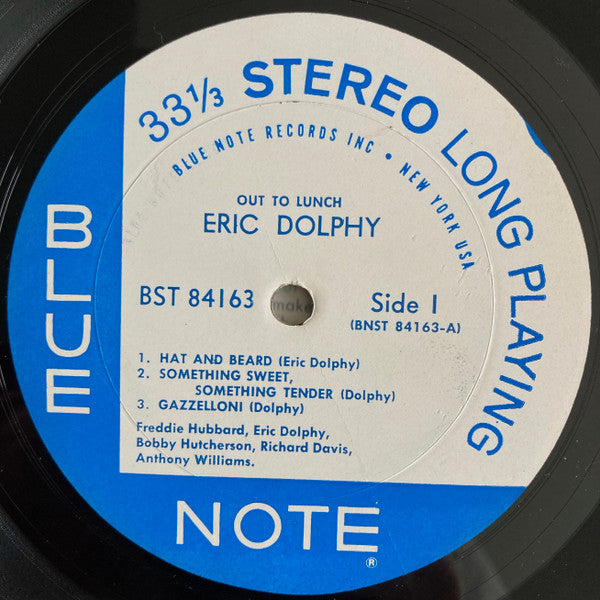 Eric Dolphy : Out To Lunch! (LP, Album)
