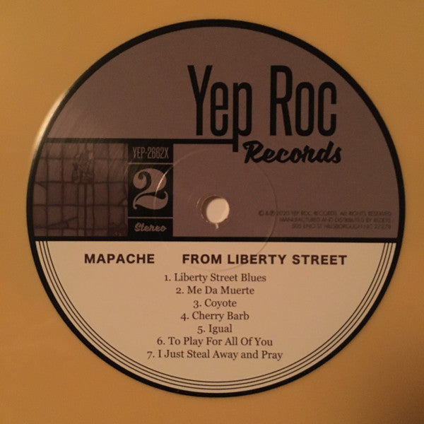 Mapache : From Liberty Street (LP, Album, Ltd, Yel)