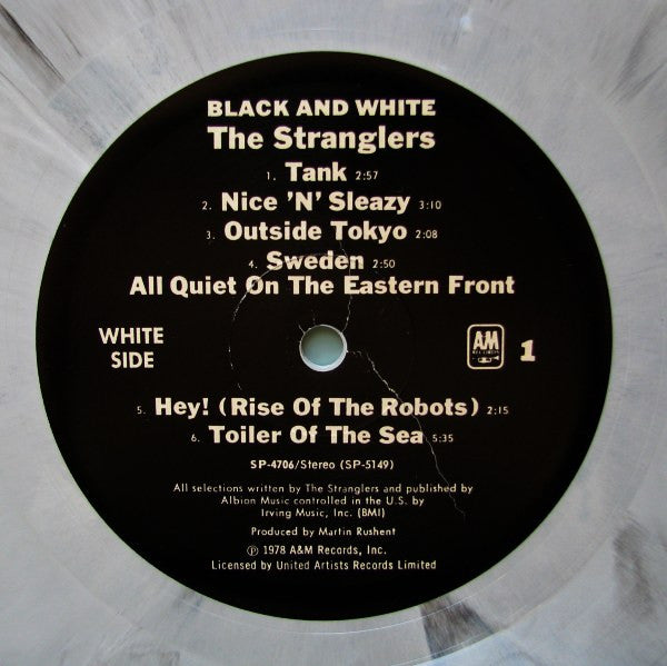 The Stranglers : Black And White (LP, Album, Ltd, Gre)