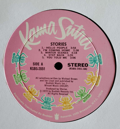 Stories : Stories (LP, Album, Mon)