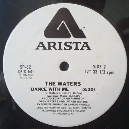 The Waters : Dance With Me (12", Promo)