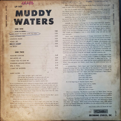 Muddy Waters : The Best Of Muddy Waters (LP, Album, Comp, Mono)