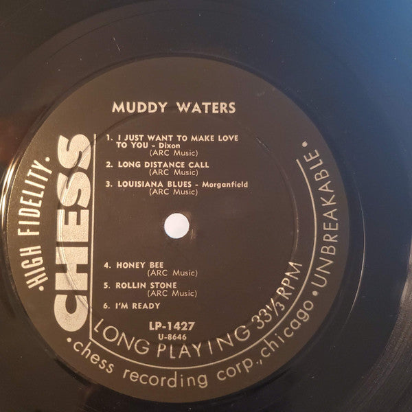 Muddy Waters : The Best Of Muddy Waters (LP, Album, Comp, Mono)