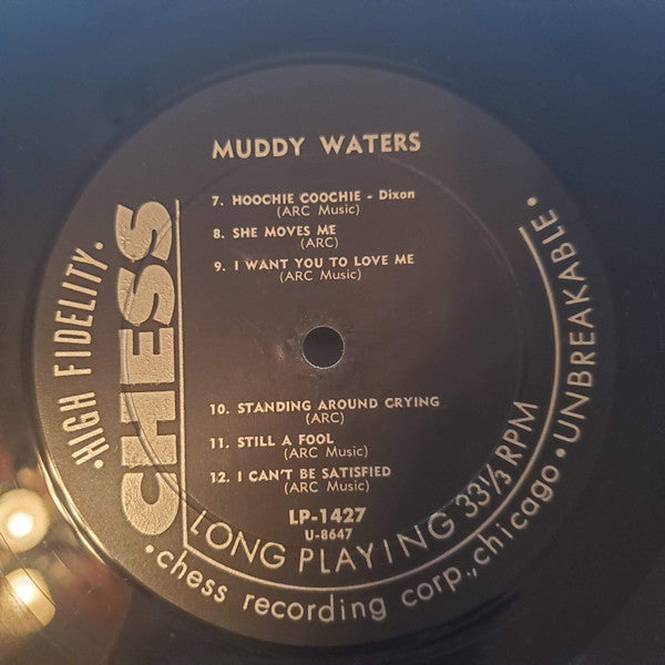 Muddy Waters : The Best Of Muddy Waters (LP, Album, Comp, Mono)