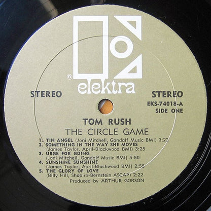 Tom Rush : The Circle Game (LP, Album, All)