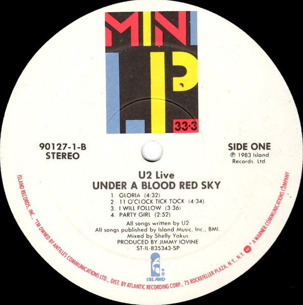 U2 : Live "Under A Blood Red Sky" (LP, MiniAlbum, SP )