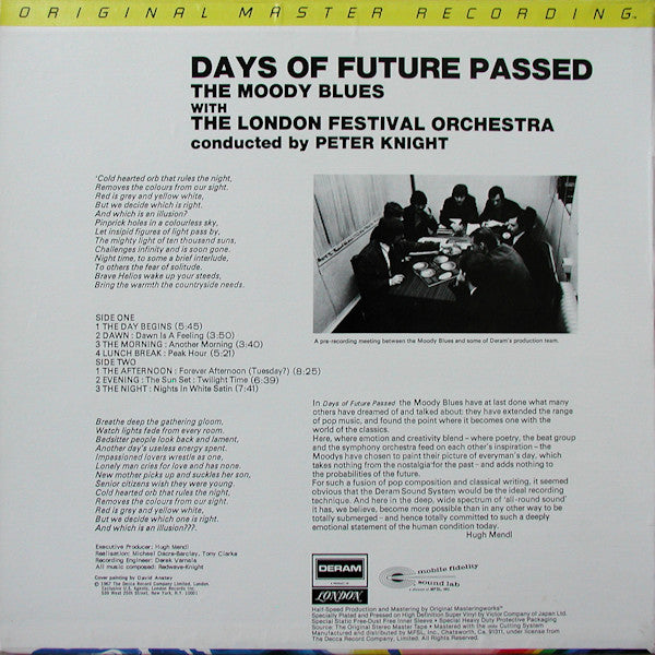 The Moody Blues With The London Festival Orchestra Conducted By Peter Knight (5) : Days Of Future Passed (LP, Album, Ltd, RE, RM)