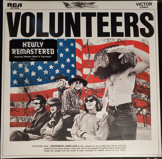 Jefferson Airplane : Volunteers (LP, Album, RE, RM)
