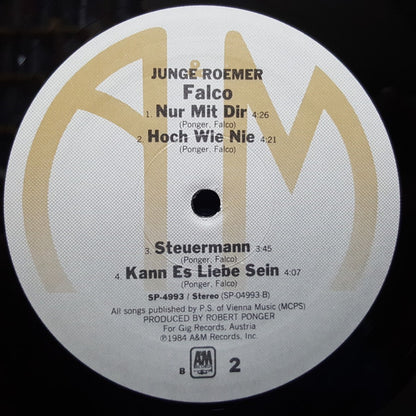 Falco : Junge Roemer (LP, Album,  El)