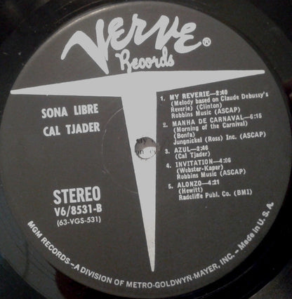 Cal Tjader : Soña Libré (LP, Album)