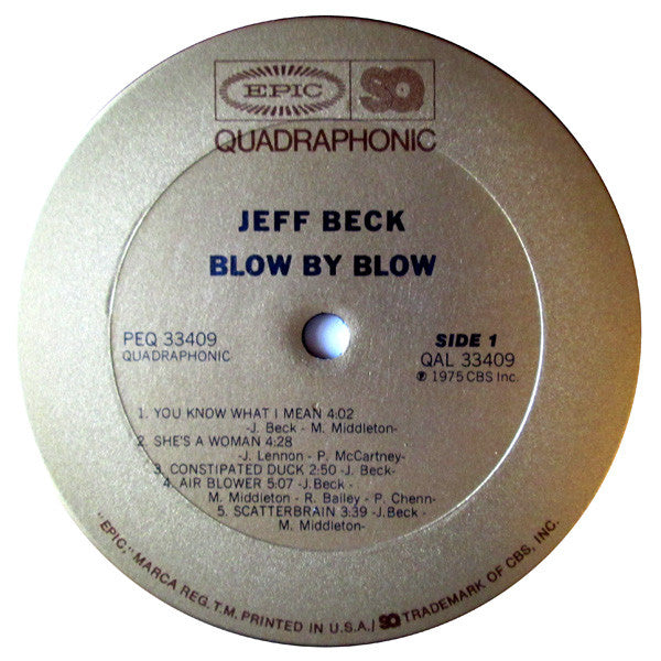 Jeff Beck : Blow By Blow (LP, Album, Quad)