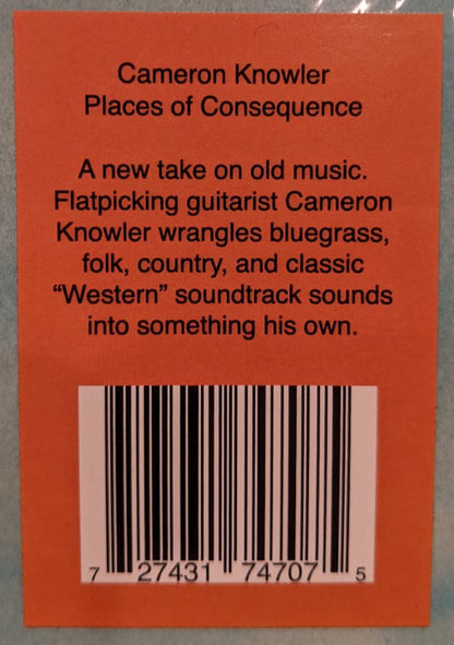 Cameron Knowler : Places Of Consequence (LP, Album)