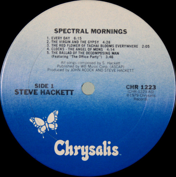 Steve Hackett : Spectral Mornings (LP, Album, San)