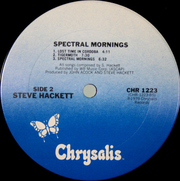 Steve Hackett : Spectral Mornings (LP, Album, San)