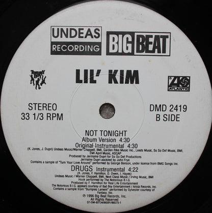 Lil' Kim : Not Tonight / Drugs (12")