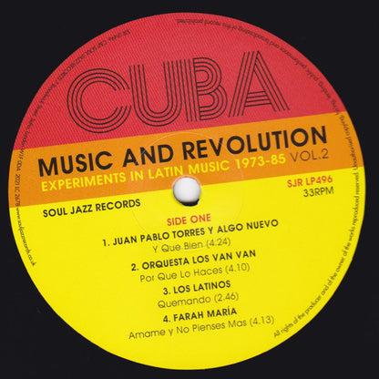 Various : Cuba: Music And Revolution (Culture Clash In Havana Cuba: Experiments In Latin Music 1973-85 Vol. 2) (3xLP, Comp)