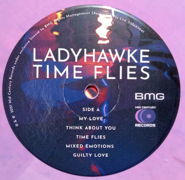 Ladyhawke : Time Flies (LP, Album, Ltd, Pur)