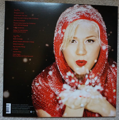 Kelly Clarkson : Wrapped In Red (LP, Album, RE, Red)