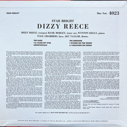 Dizzy Reece : Star Bright (LP, Mono, RE)