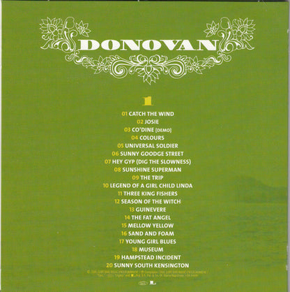 Donovan : Try For The Sun: The Journey Of Donovan (3xCD, Comp + DVD-V, NTSC + Box)