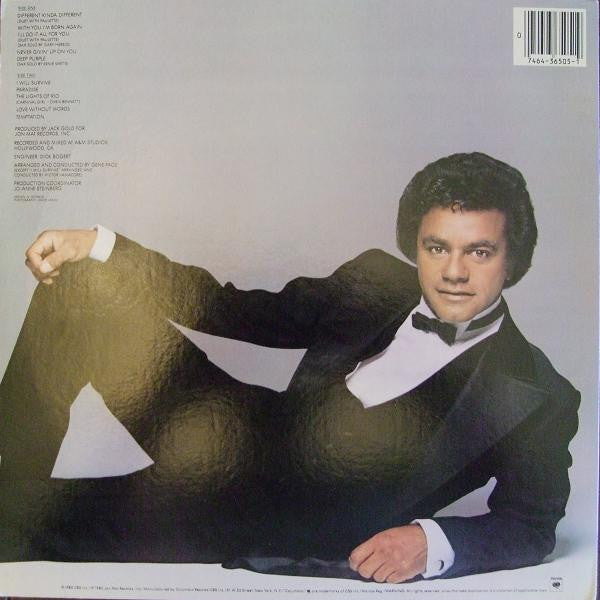 Johnny Mathis : Different Kinda Different (LP, Album)