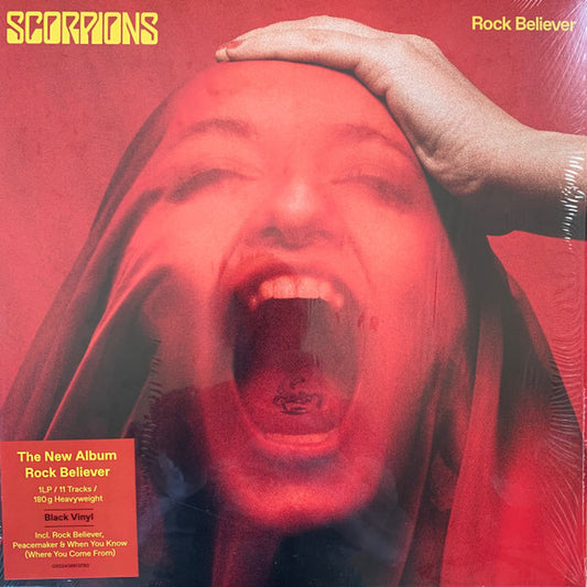 Scorpions : Rock Believer (LP, Album, 180)