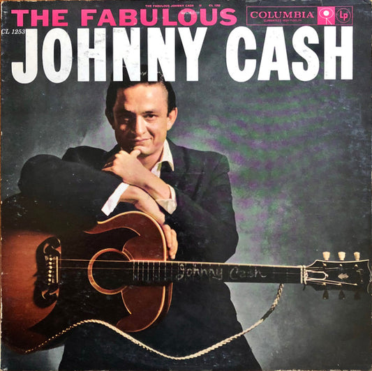 Johnny Cash : The Fabulous Johnny Cash (LP, Album, Mono, RP, Pit)