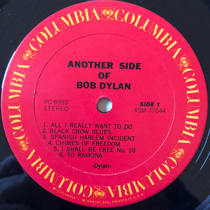 Bob Dylan : Another Side Of Bob Dylan (LP, Album, RE, Ter)