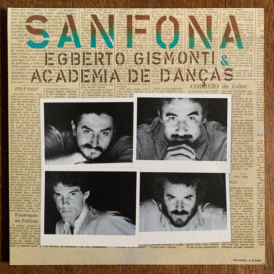 Egberto Gismonti & Academia De Danças : Sanfona (2xLP, Album)
