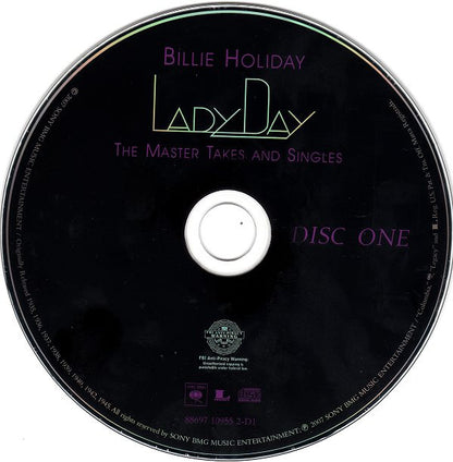 Billie Holiday : Lady Day: The Master Takes And Singles (4xCD, Comp, RM + Box)