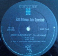 Scott Johnson : John Somebody (LP, Album)