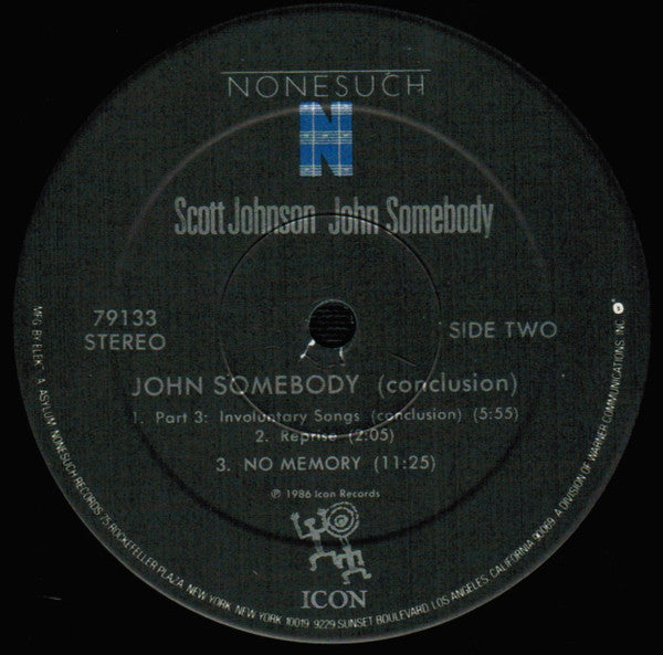 Scott Johnson : John Somebody (LP, Album)