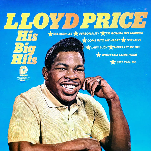 Lloyd Price : His Big Hits (LP, Comp, RE)