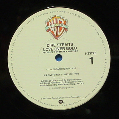 Dire Straits : Love Over Gold (LP, Album, Win)