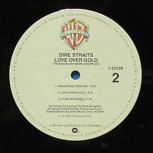 Dire Straits : Love Over Gold (LP, Album, Win)
