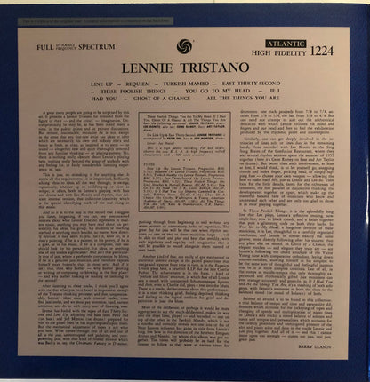 Lennie Tristano : Requiem (LP, Mono)