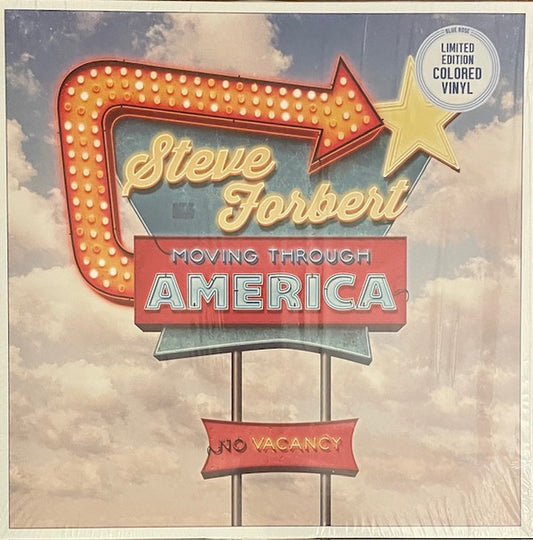 Steve Forbert : Moving Through America (LP, Album, Red)