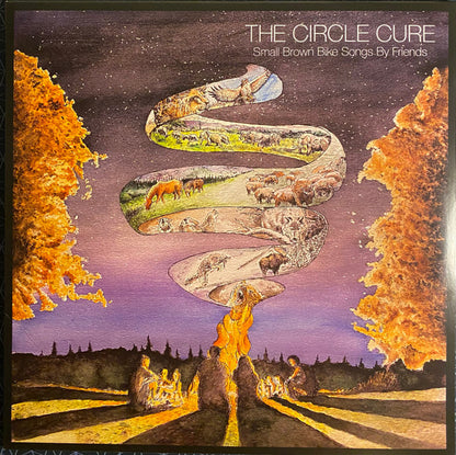 Various : The Circle Cure - Small Brown Bike Songs By Friends (2xLP, Comp, Ltd)