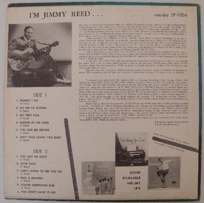 Jimmy Reed : I'm Jimmy Reed (LP, Album, Mono, RP)