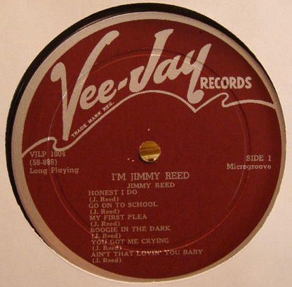 Jimmy Reed : I'm Jimmy Reed (LP, Album, Mono, RP)