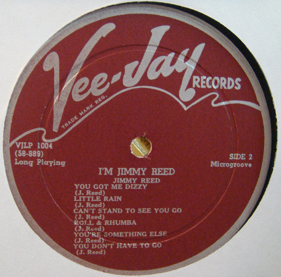 Jimmy Reed : I'm Jimmy Reed (LP, Album, Mono, RP)