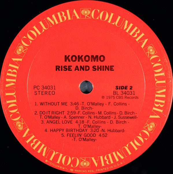 Kokomo : Rise And Shine! (LP, Album)