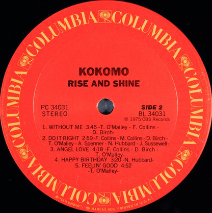 Kokomo : Rise And Shine! (LP, Album)