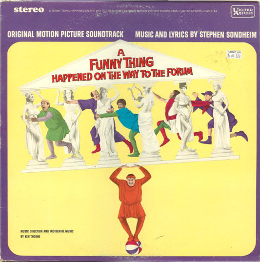 Stephen Sondheim : A Funny Thing Happened On The Way To The Forum (Original Motion Picture Soundtrack) (LP, Album)