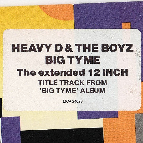 Heavy D. And The Boyz* : Big Tyme (12", Single)